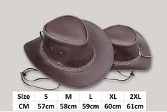 Ned Kelly Leather Hat