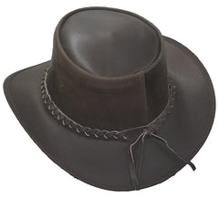 Ned Kelly Leather Hat