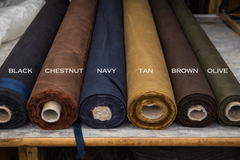 Antique 8oz Wax 100% Cotton Cloth Waxed Cotton Sample Swatch & by MTR OilSkin Hunter-Outdoor