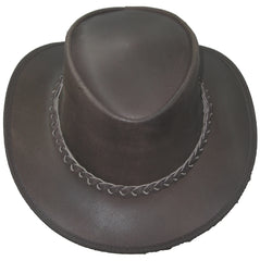 Ned Kelly Leather Hat