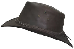 Ned Kelly Leather Hat